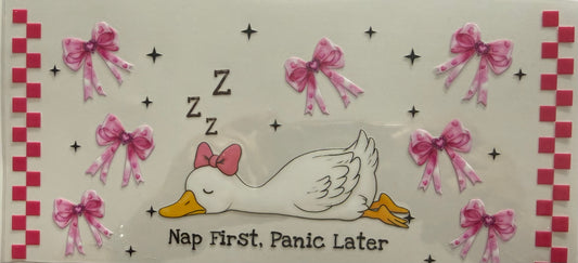 1086 NAP FIRST, PANIC LATER