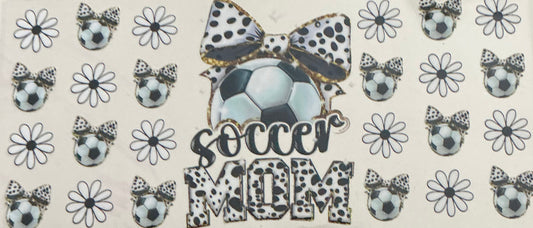 156 Soccer Mom w/Polka Dots & Flowers Wrap