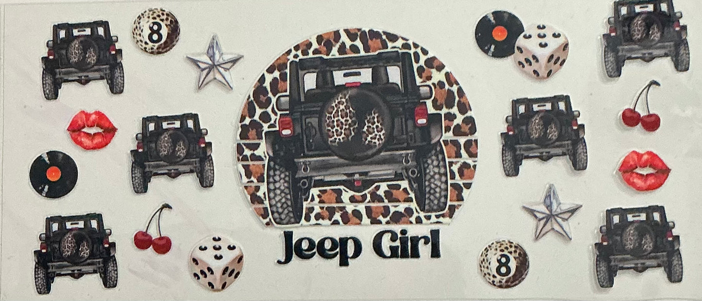 164 Jeep Girl Wrap