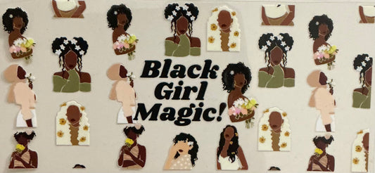 194    BLACK GIRL MAGIC (BROWN) WRAP