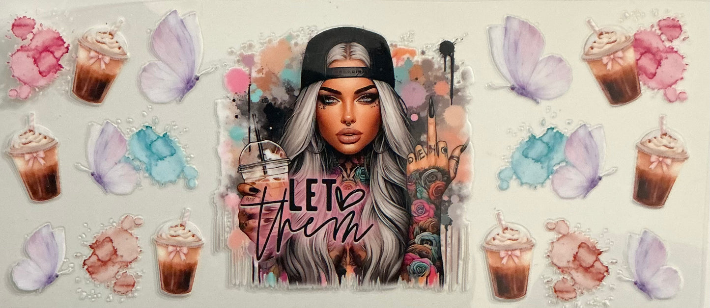 203    Let Them W/Tattoo Girl Wrap
