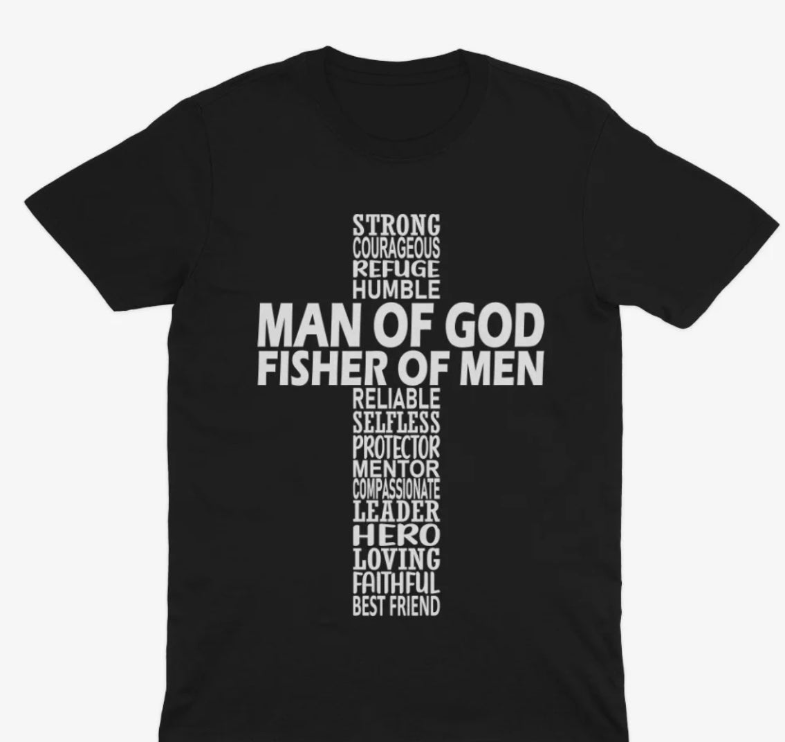 Man of GOD; Fisher of Men Screen Print