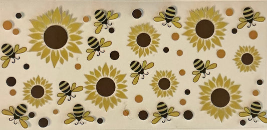 23 Bee w/Sunflowers Wrap