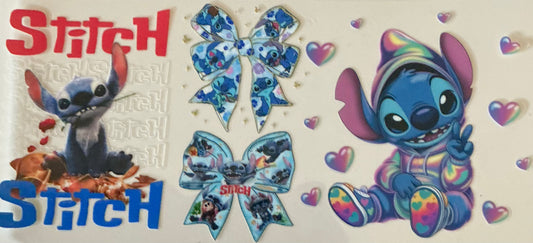 248 Blue Character Design Collage Wrap