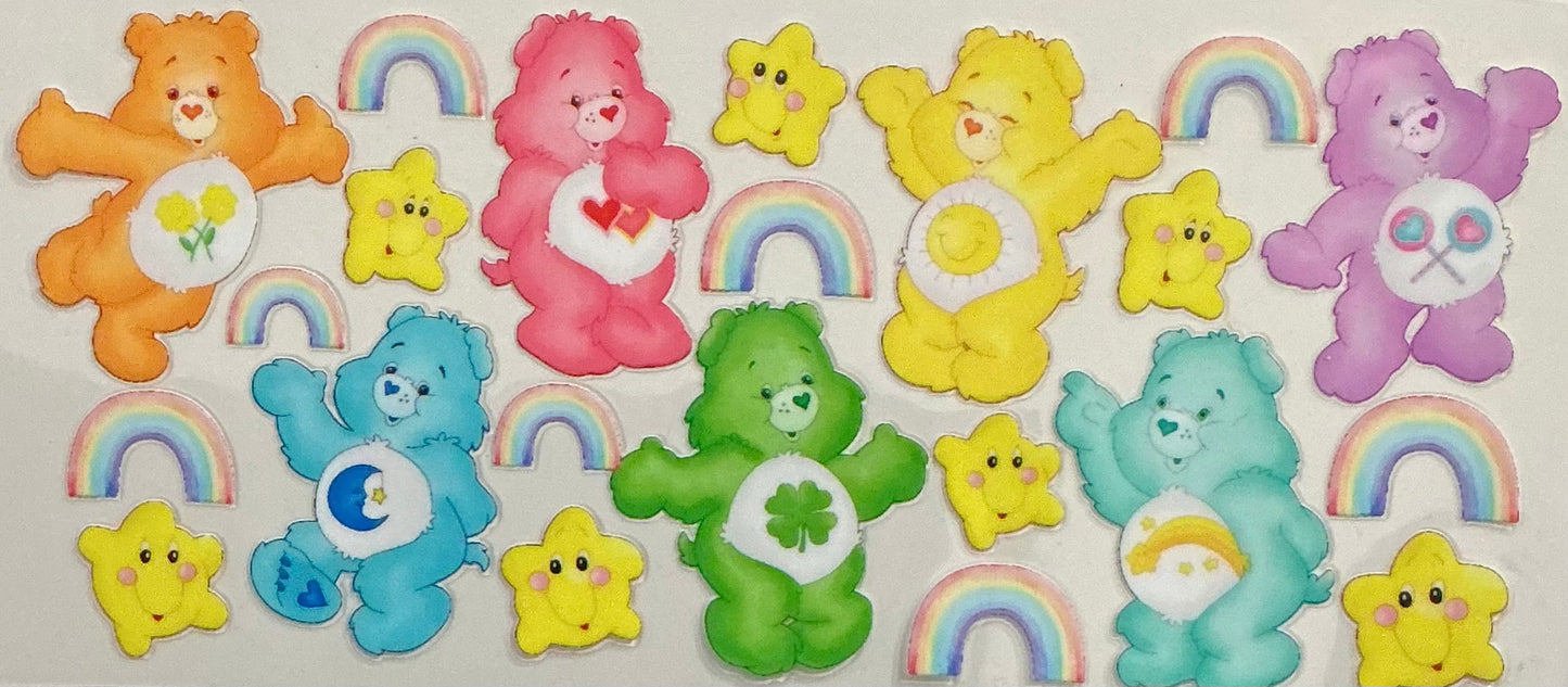 279 Colorful Bears w/Rainbow Wrap