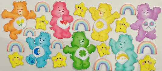 279 Colorful Bears w/Rainbow Wrap