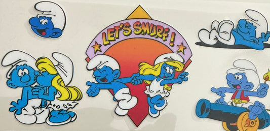 284 Let's Smurf! Wrap