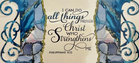 307   I Can Do All Things Through Christ Who Strengthens Me Wrap