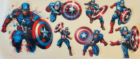 499 Superhero Captain Wrap