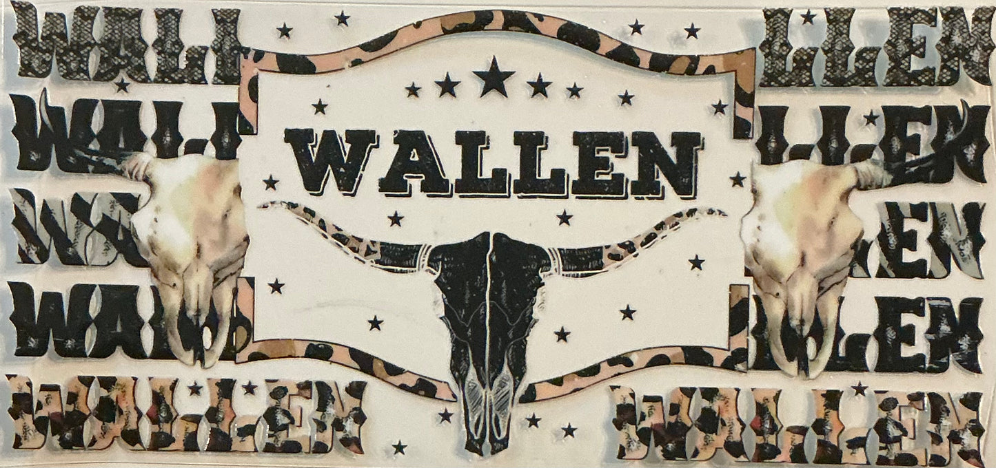 535 Bull Skull Wallen Wrap