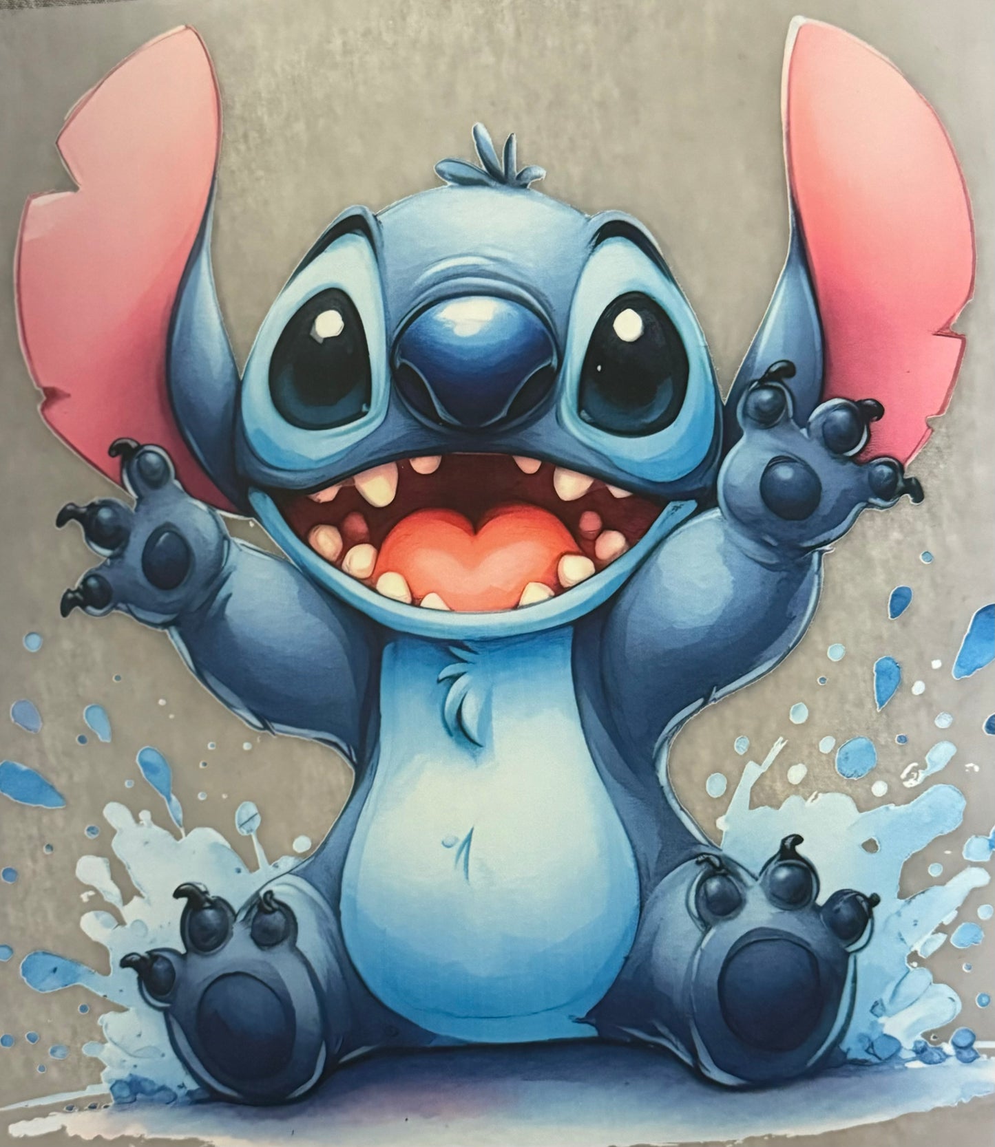 Stitch Clear Film Design Kids (T-Shirt)