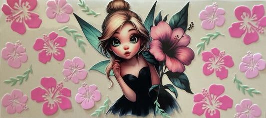 577 Princess Tinker In Pink Flowers Wrap