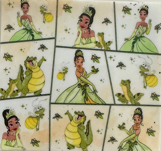 580 Princess T Collage W/White Background Decal