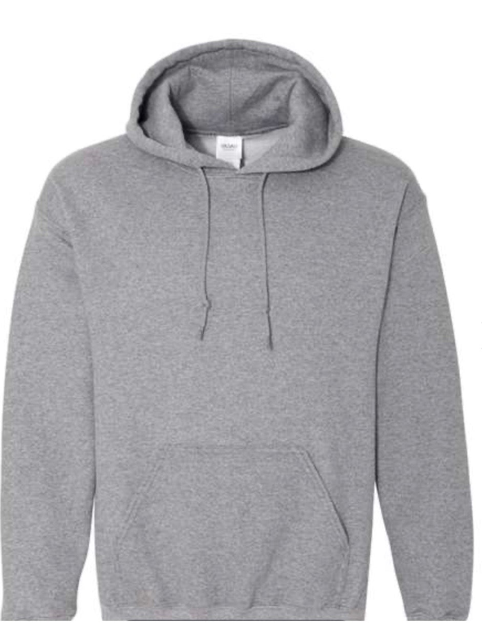 Gildan Graphite Heather Hoodie