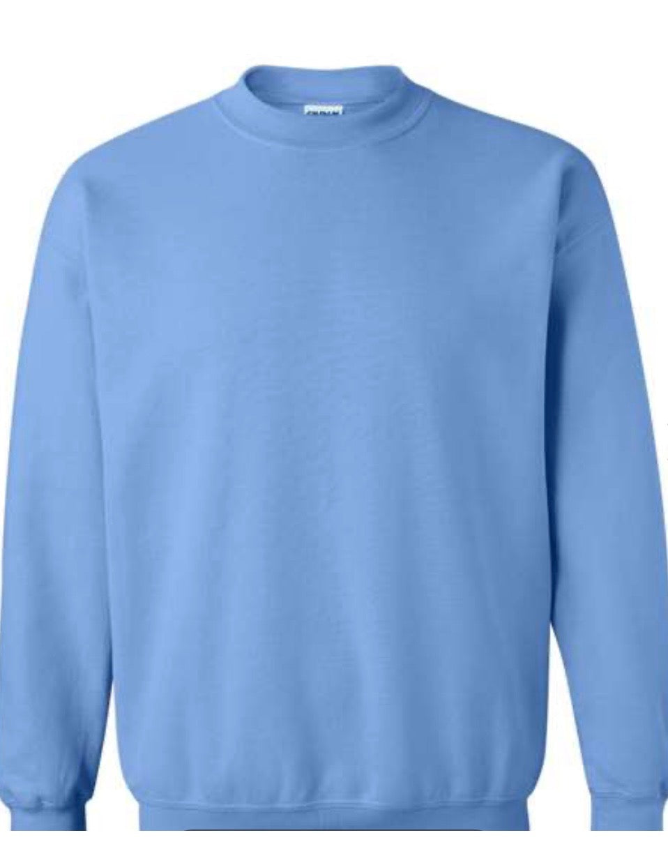 Gildan Light Blue Crewneck Sweatshirt