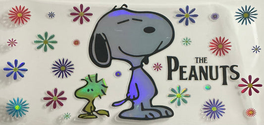 612 Snoopy Holographic Wrap