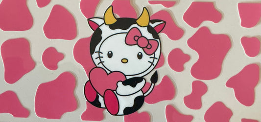 625 HK In Cow Print Wrap