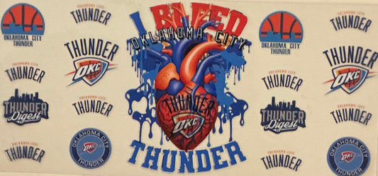 675   I Bleed Thunder Wrap