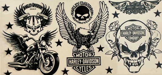 695 HD Motorcycle Wrap