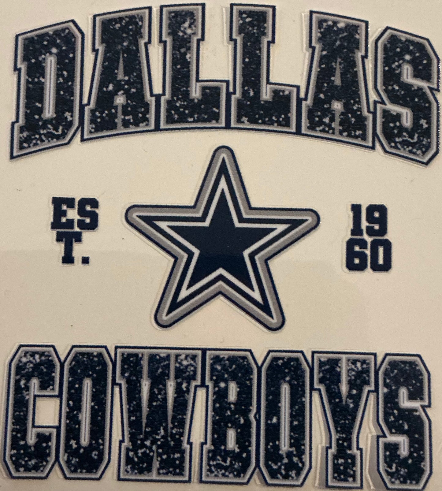 708 Cowboys Decal