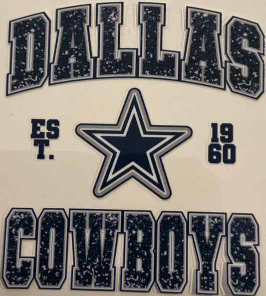 708 Cowboys Decal