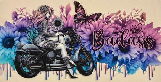 856 Badass Tattoo Girl Wrap