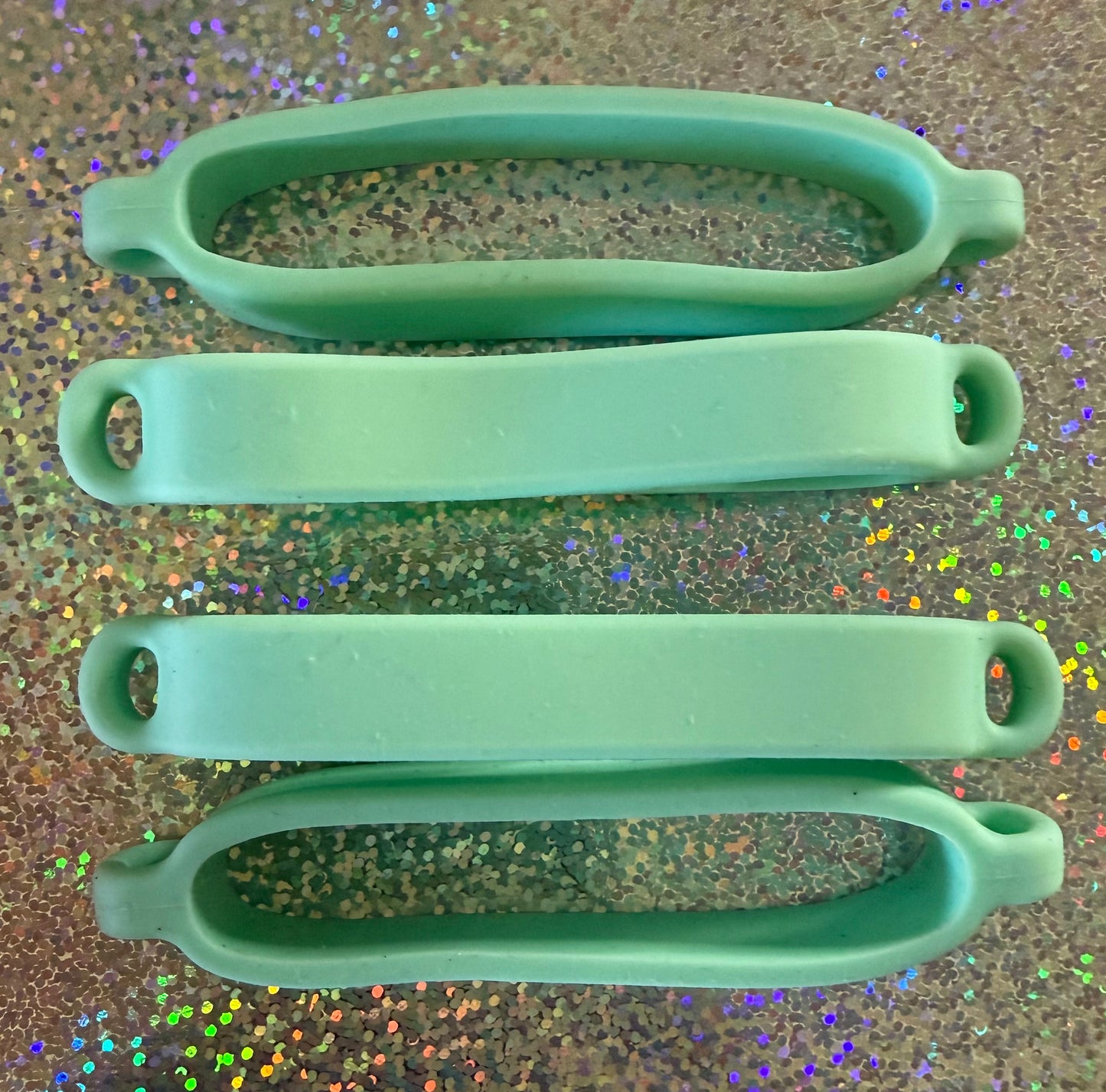 SILICONE CUP RING & STRAP SET