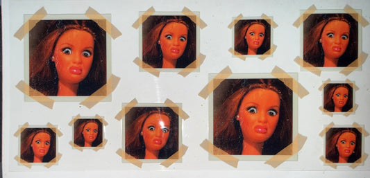 943 Animated Doll Face Wrap
