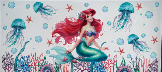 946 Red Hair Princess Wrap