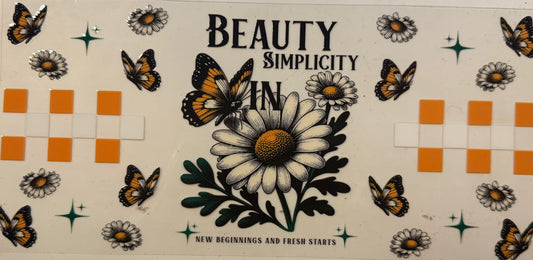 963 Beauty In Simplicity Wrap